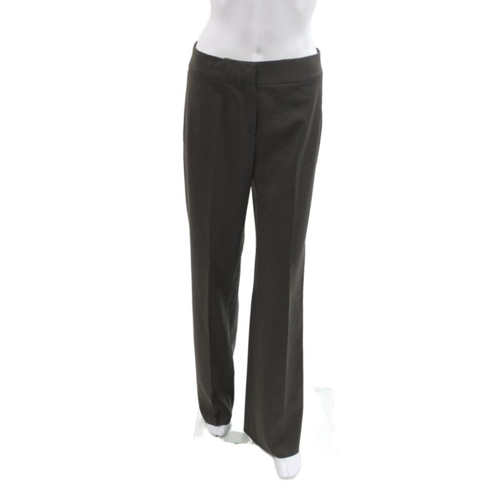 Valentino Roma Women Brown Wool Dress Pants Size 28